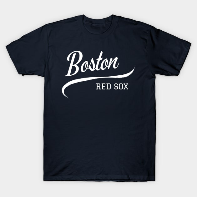 Red Sox Vintage T-Shirt by CityTeeDesigns